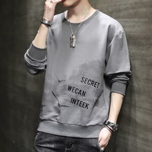 Graphic Gray Sweatshirt